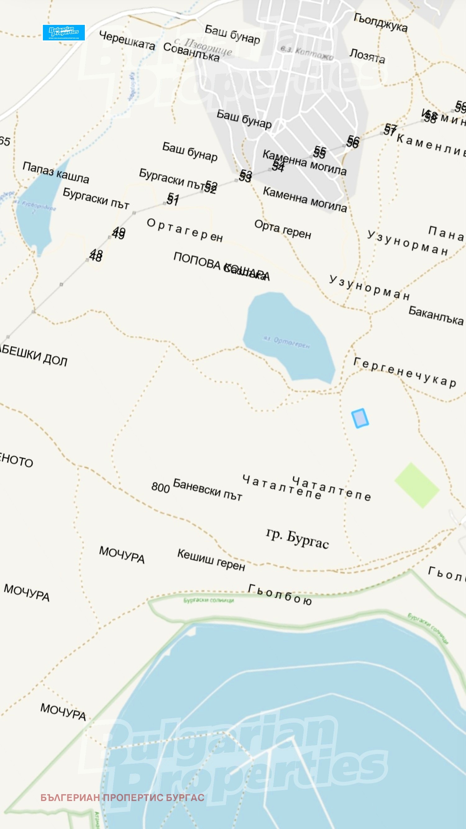 Продава ПАРЦЕЛ, гр. Бургас, Черно море, снимка 2 - Парцели - 53467748