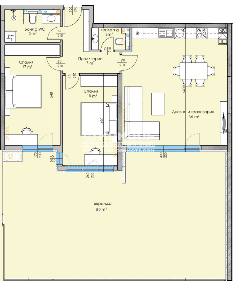 Продава  3-стаен град Пловдив , Кършияка , 203 кв.м | 34448117 - изображение [5]