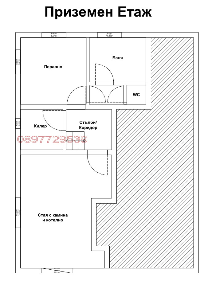 Продава ЕТАЖ ОТ КЪЩА, гр. Мездра, област Враца, снимка 2 - Етаж от къща - 52780251