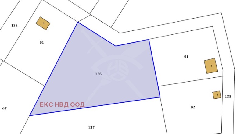 Продава ПАРЦЕЛ в област Пловдив, с. Брестник - 1308 кв.м / 49 700 € » 97 204.75 лв., ЕКС НВД ПЛОВДИВ ООД