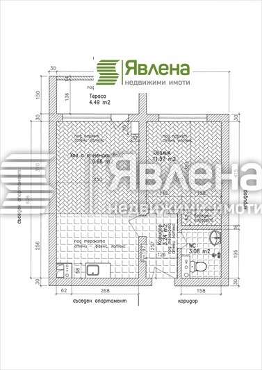 Na prodej  1 ložnice Sofia , Borovo , 65 m2 | 29704094 - obraz [10]