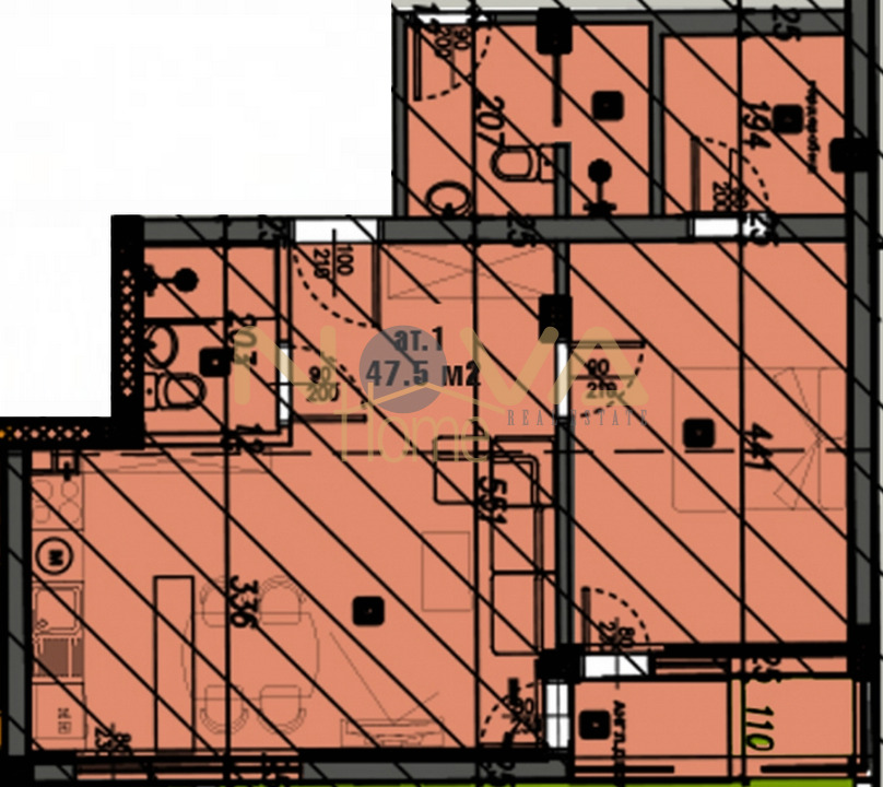 Продава 2-СТАЕН, гр. Варна, м-т Евксиноград, снимка 3 - Апартаменти - 54253111