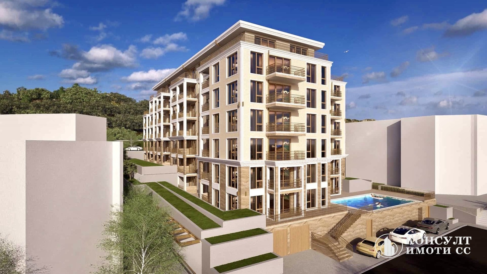Продава 3-СТАЕН, гр. Свети Влас, област Бургас, снимка 2 - Апартаменти - 56161944