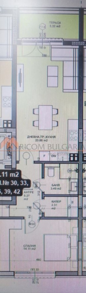 1 спальня Галата, Варна 5