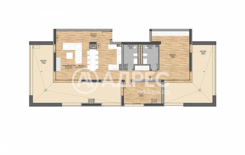 Till salu  2 sovrum Sofia , Bojana , 152 kvm | 60086117 - bild [4]