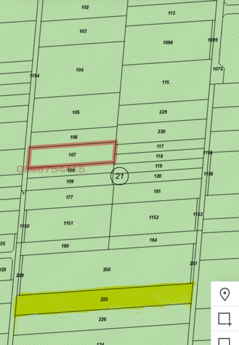 Продава ПАРЦЕЛ, с. Марково, област Пловдив, снимка 5 - Парцели - 53365328