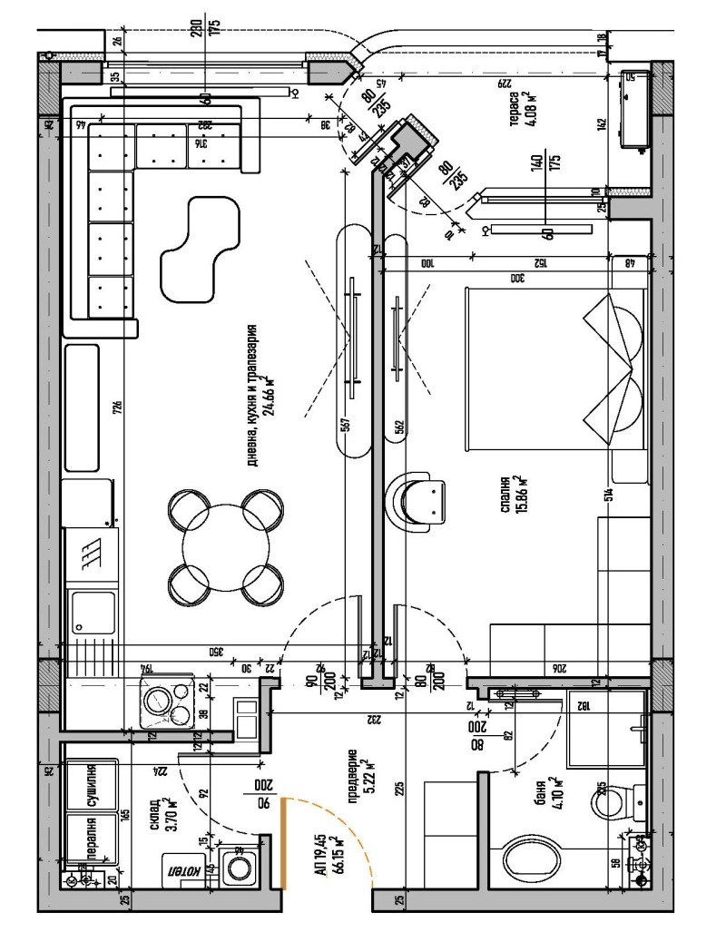 Продава 2-СТАЕН, гр. София, Малинова долина, снимка 7 - Aпартаменти - 47130589