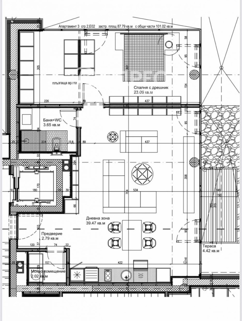 Продава 2-СТАЕН, гр. София, Манастирски ливади, снимка 3 - Апартаменти - 53073953