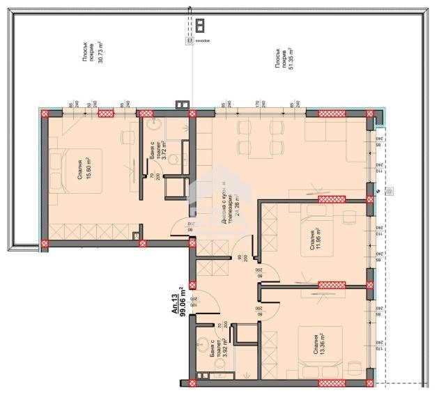Продава 4-СТАЕН, гр. Варна, Възраждане 3, снимка 3 - Апартаменти - 53647285