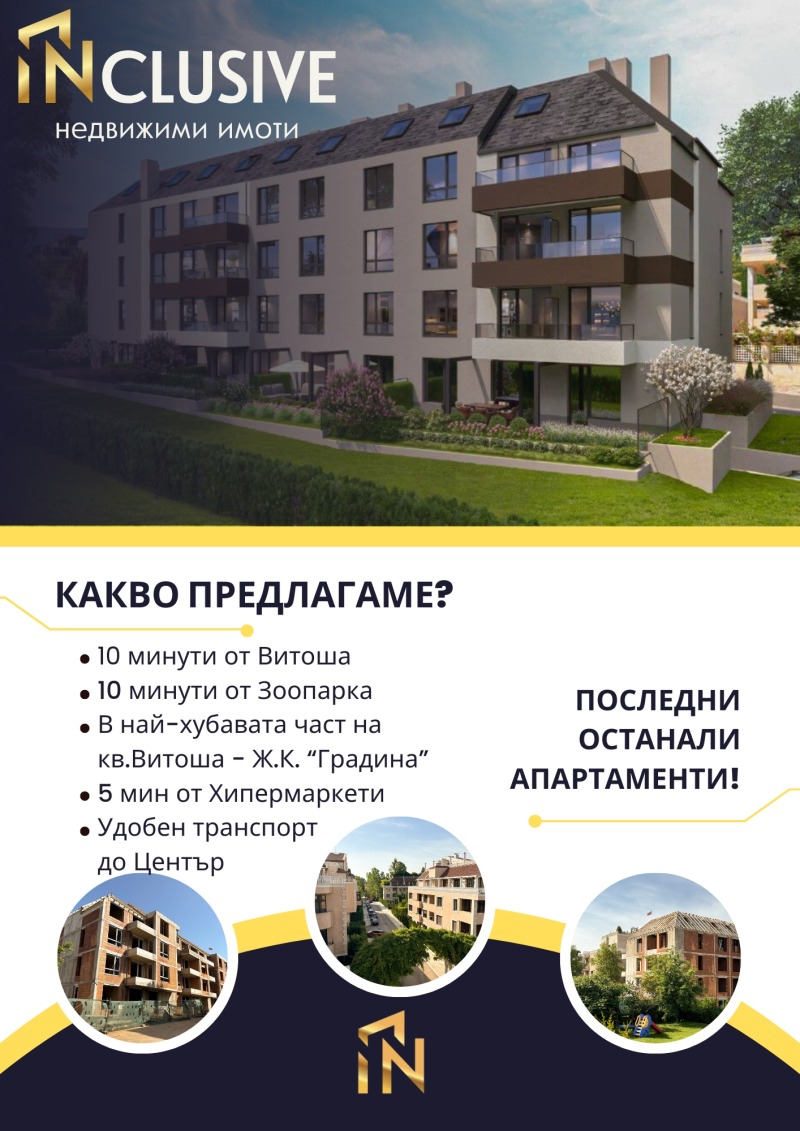 Продава АТЕЛИЕ, ТАВАН, гр. София, Витоша, снимка 1 - Aпартаменти - 45945138