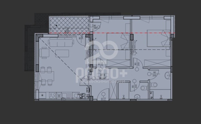 Продава 3-СТАЕН, гр. София, м-т Гърдова глава, снимка 16 - Aпартаменти - 49431671