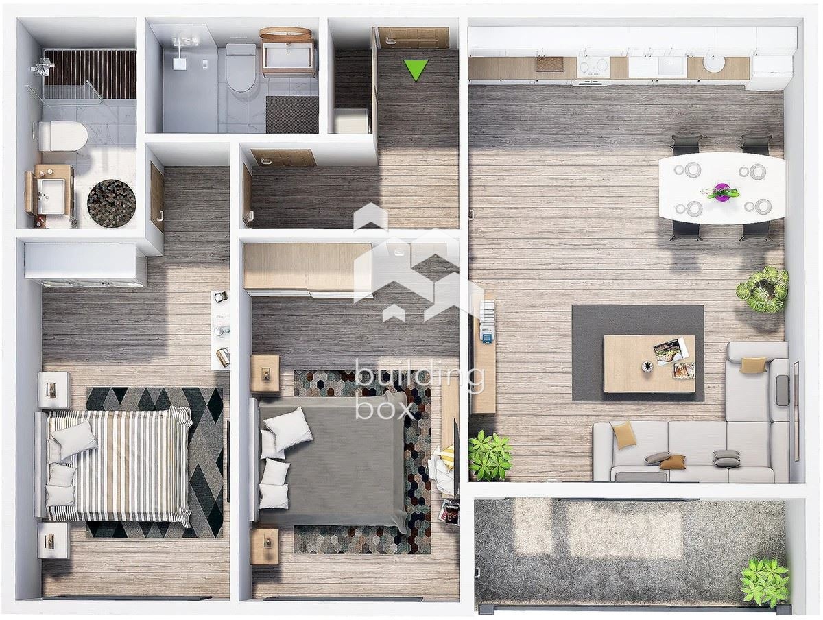 Продава 3-СТАЕН, гр. Пловдив, Христо Смирненски, снимка 3 - Апартаменти - 54421265