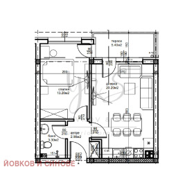 1 dormitorio Belomorski, Plovdiv