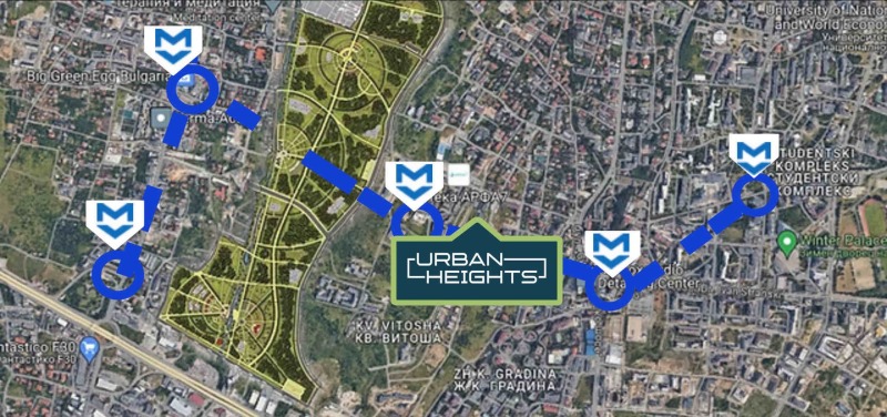 Zu verkaufen  2 Schlafzimmer Sofia , Witoscha , 112 qm | 87341982 - Bild [8]
