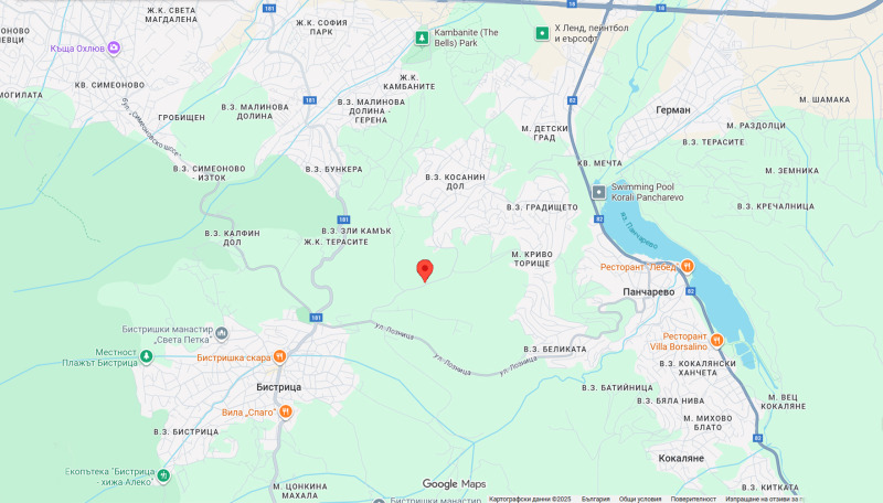 Продава ПАРЦЕЛ, гр. София, с. Бистрица, снимка 5 - Парцели - 53292308