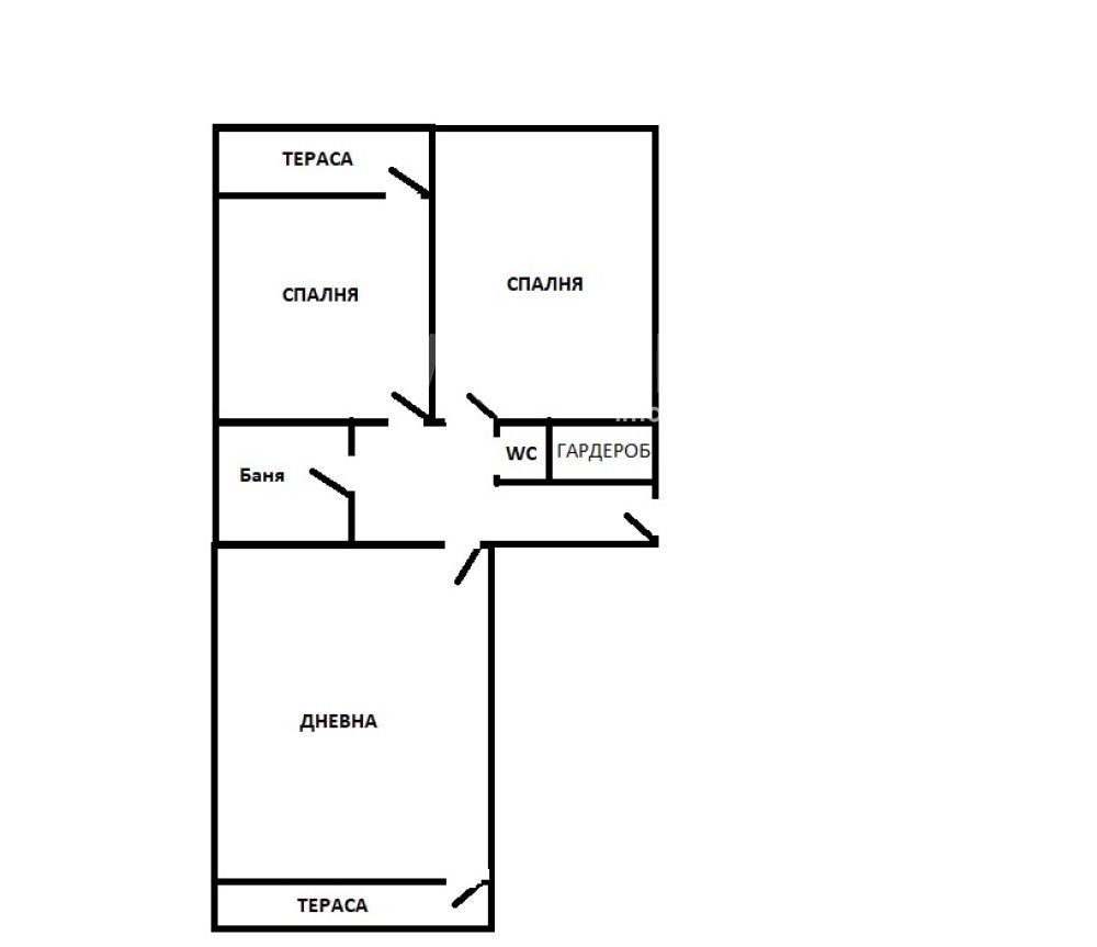 Продава 3-СТАЕН, гр. София, Кръстова вада, снимка 4 - Апартаменти - 54761656