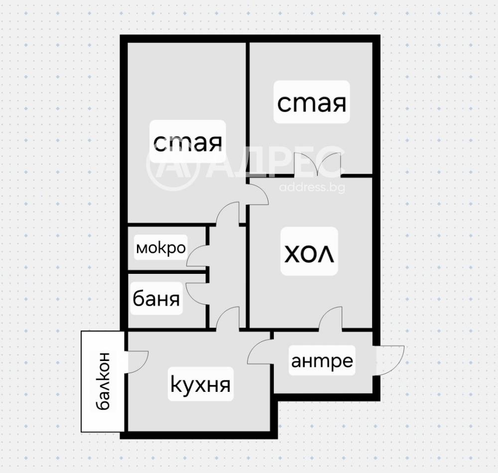 Продава 3-СТАЕН, гр. София, Докторски паметник, снимка 4 - Апартаменти - 55705645