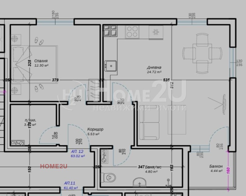 Til salg  1 soveværelse Varna , Izgrev , 71 kvm | 94481778 - billede [5]