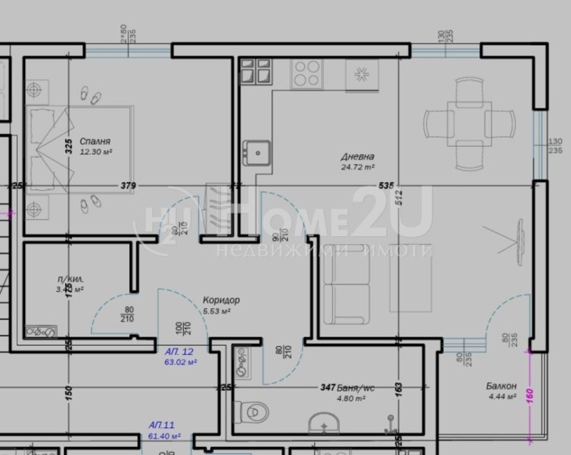 Na prodej  1 ložnice Varna , Izgrev , 71 m2 | 54105396 - obraz [5]