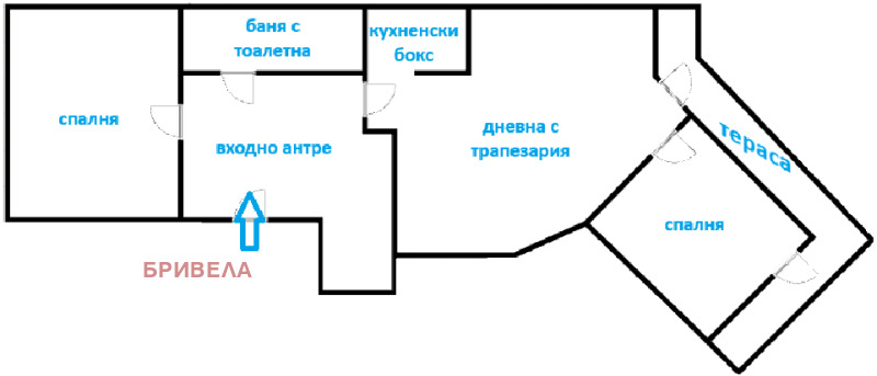 Продава 3-СТАЕН, гр. София, Лагера, снимка 16 - Апартаменти - 53538869