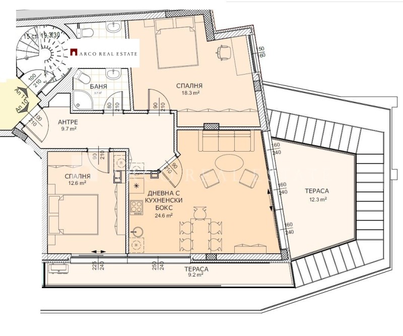 Продава МНОГОСТАЕН, гр. София, Кръстова вада, снимка 5 - Апартаменти - 53032843