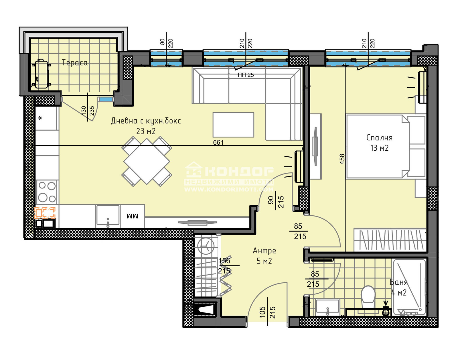 Продава 2-СТАЕН, гр. Пловдив, Кършияка, снимка 2 - Апартаменти - 45131253