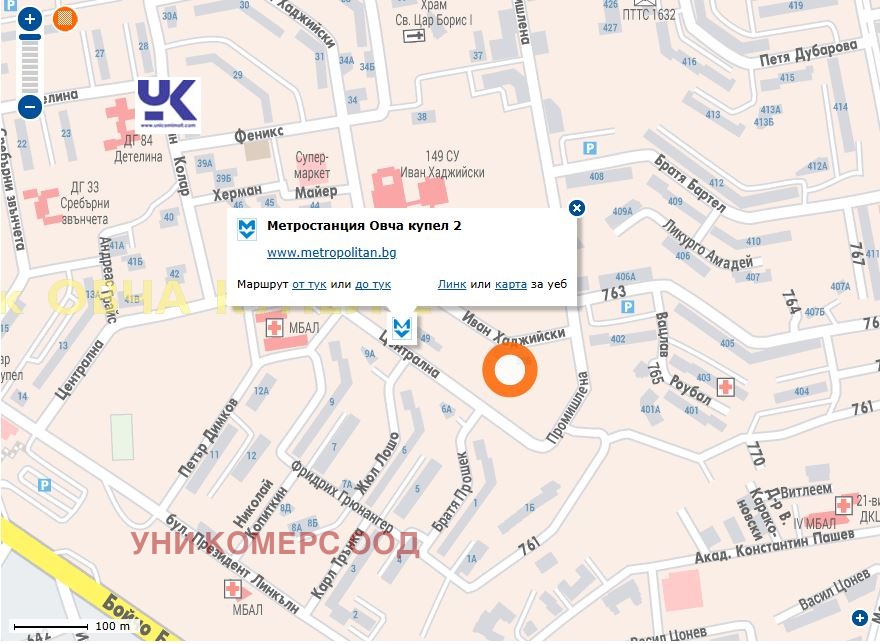 Продава ГАРАЖ, ПАРКОМЯСТО, гр. София, Овча купел 2, снимка 2 - Гаражи и паркоместа - 54215409