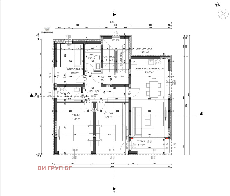 Til salgs  3 soverom Varna , m-t Sotira , 130 kvm | 32035019