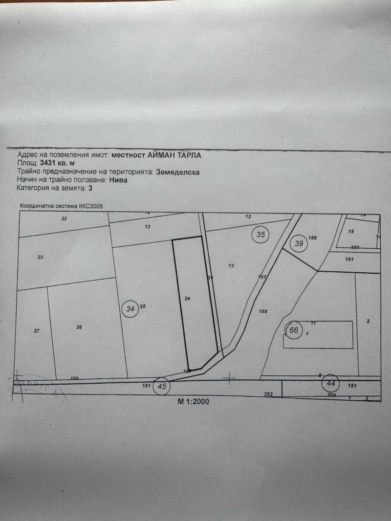 Продава ПАРЦЕЛ, гр. Игнатиево, област Варна, снимка 2 - Парцели - 48024422