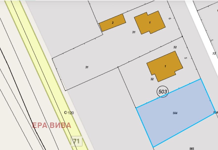 Продава ПАРЦЕЛ, с. Оброчище, област Добрич, снимка 3 - Парцели - 54915379