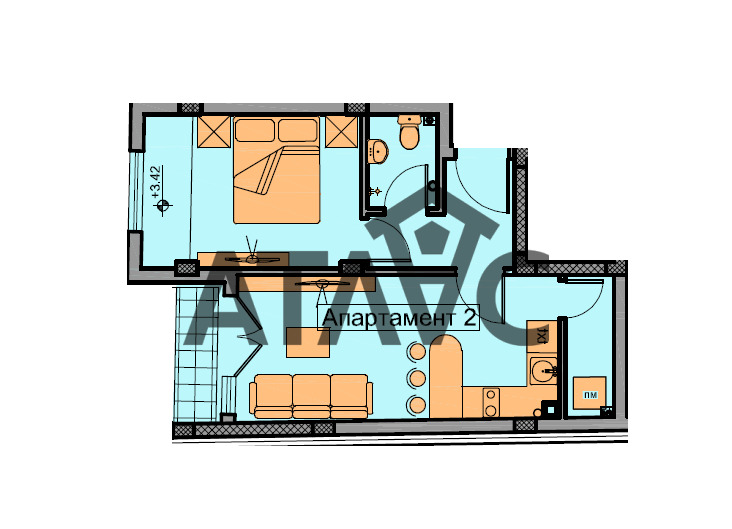 Продава 2-СТАЕН, гр. Пловдив, Христо Смирненски, снимка 1 - Aпартаменти - 49316565