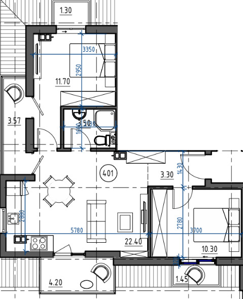 Продава 3-СТАЕН, гр. Варна, м-т Ален мак, снимка 3 - Aпартаменти - 49359315