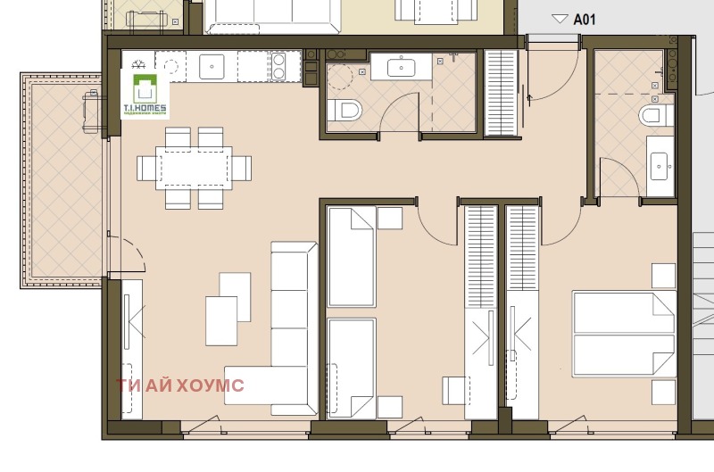 Продава 3-СТАЕН, гр. София, Връбница 1, снимка 5 - Апартаменти - 53495940