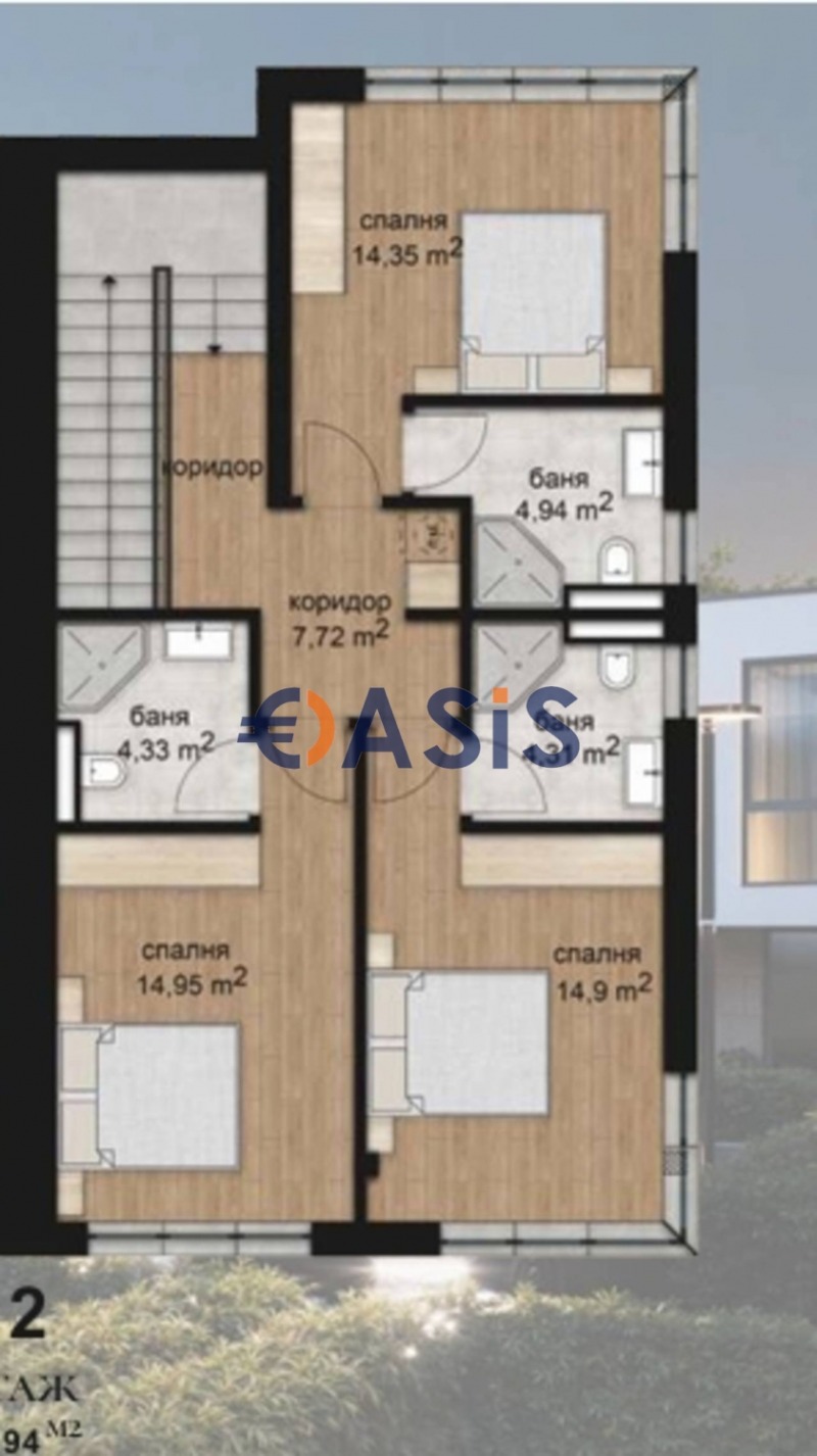 Продава КЪЩА, гр. Несебър, област Бургас, снимка 5 - Къщи - 53536373