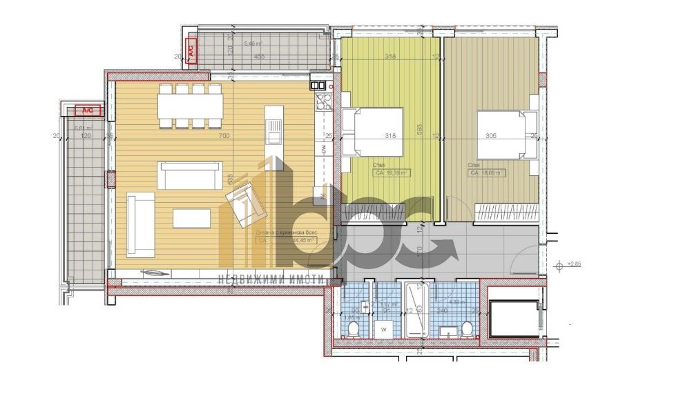 Продава 3-СТАЕН, гр. София, Бояна, снимка 16 - Апартаменти - 53994935