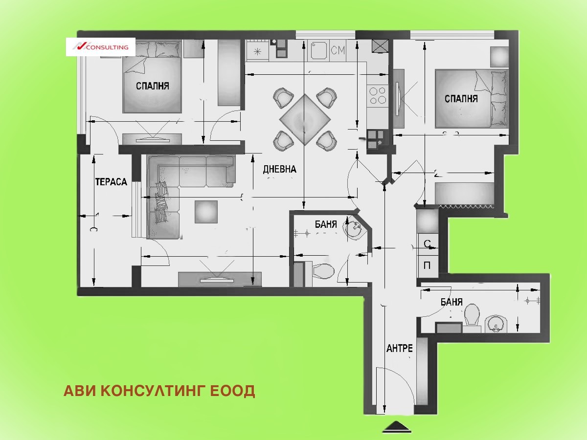Продава 3-СТАЕН, гр. София, Овча купел 2, снимка 2 - Апартаменти - 56207982