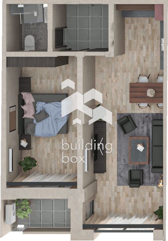 À vendre  1 chambre Plovdiv , Hristo Smirnenski , 72 m² | 59083105 - image [3]