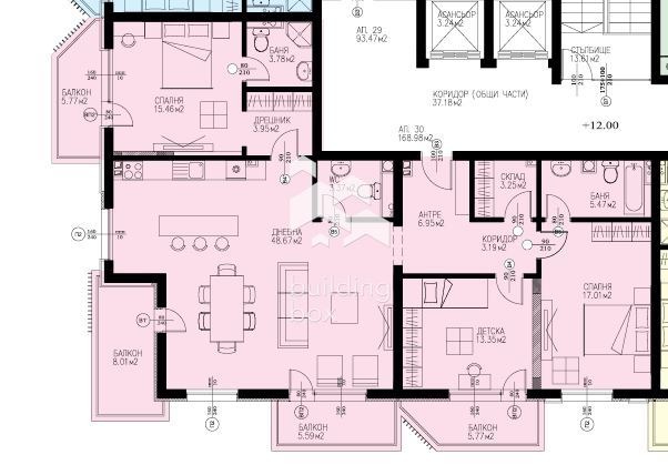 Zu verkaufen  3 Schlafzimmer Sofia , Dragalewzi , 205 qm | 81404592 - Bild [12]