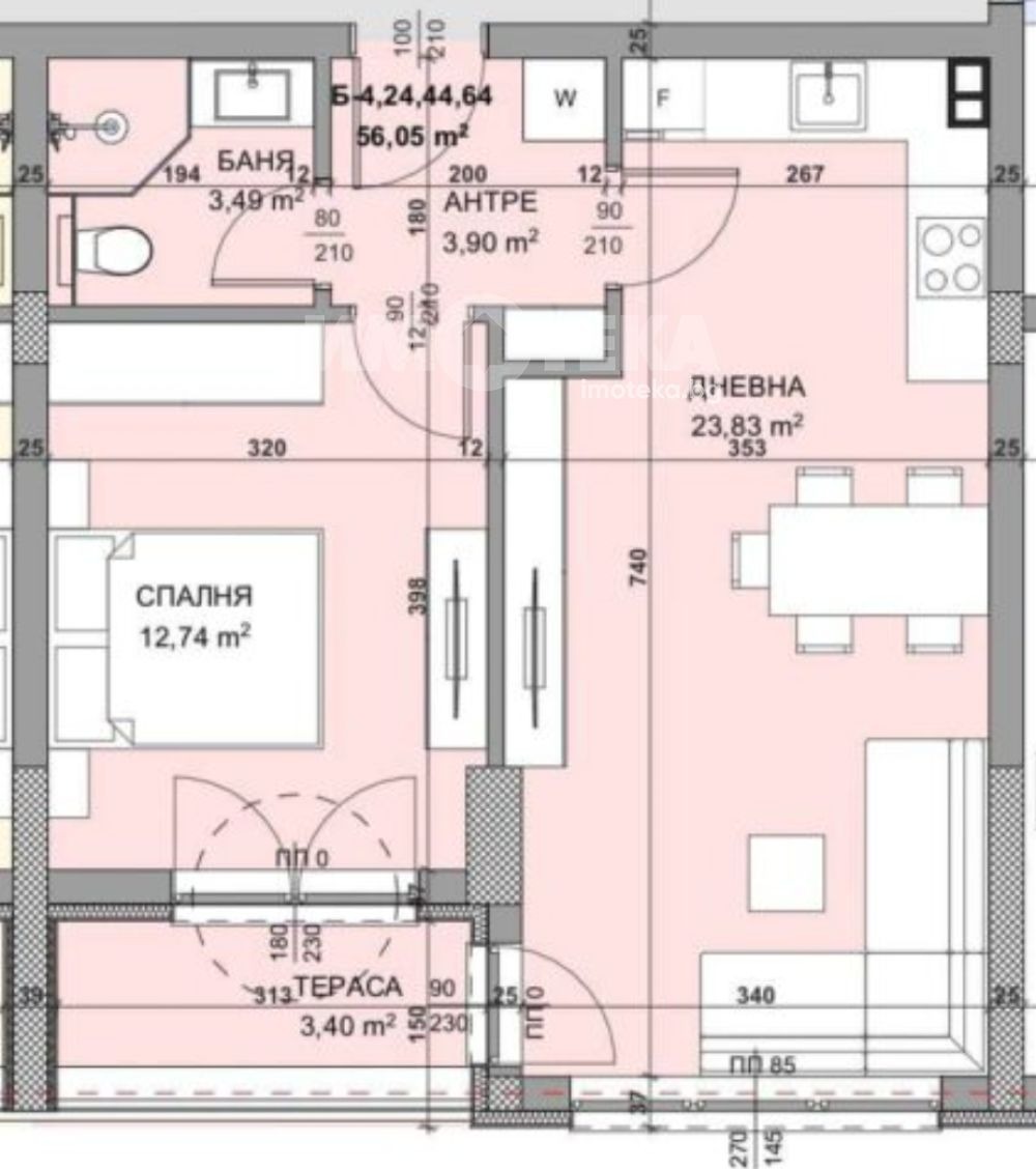Продава 2-СТАЕН, гр. Варна, Владислав Варненчик 1, снимка 3 - Апартаменти - 54591369