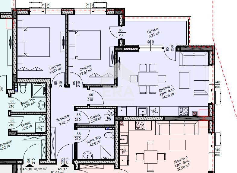 Продава  3-стаен град Велико Търново , Зона Б , 93 кв.м | 63711911 - изображение [4]