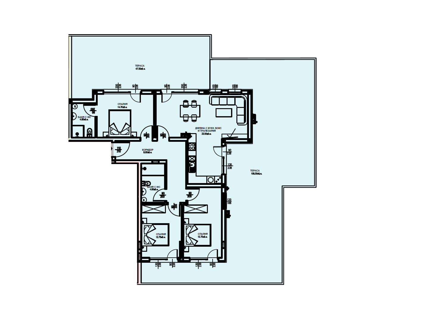 Продава 2-СТАЕН, гр. Кърджали, Веселчане, снимка 5 - Апартаменти - 55211222