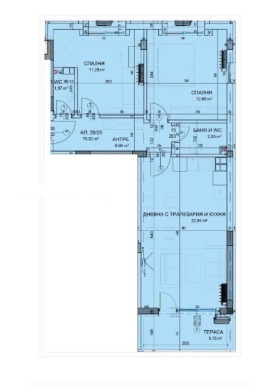 2 Schlafzimmer Hristo Smirnenski, Plowdiw 1