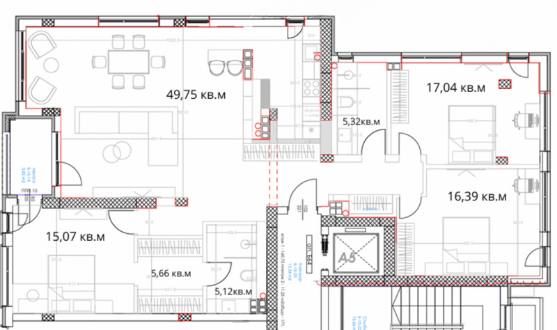 Продава 3-СТАЕН, гр. Пловдив, Център, снимка 2 - Апартаменти - 52359936