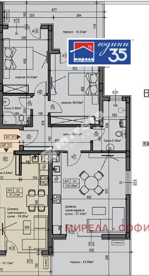 Продава 3-СТАЕН, гр. София, Малинова долина, снимка 11 - Апартаменти - 56494860