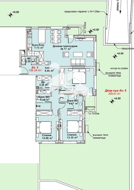 Продава 4-СТАЕН, гр. София, Бояна, снимка 15 - Апартаменти - 54595175