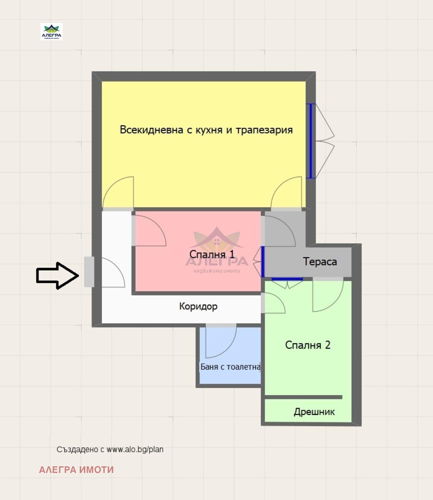 Продава 3-СТАЕН, гр. Пазарджик, Промишлена зона, снимка 2 - Апартаменти - 51830400