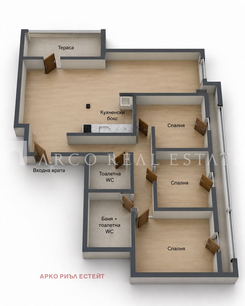 Продава 4-СТАЕН, гр. София, Зона Б-18, снимка 16 - Апартаменти - 54562711