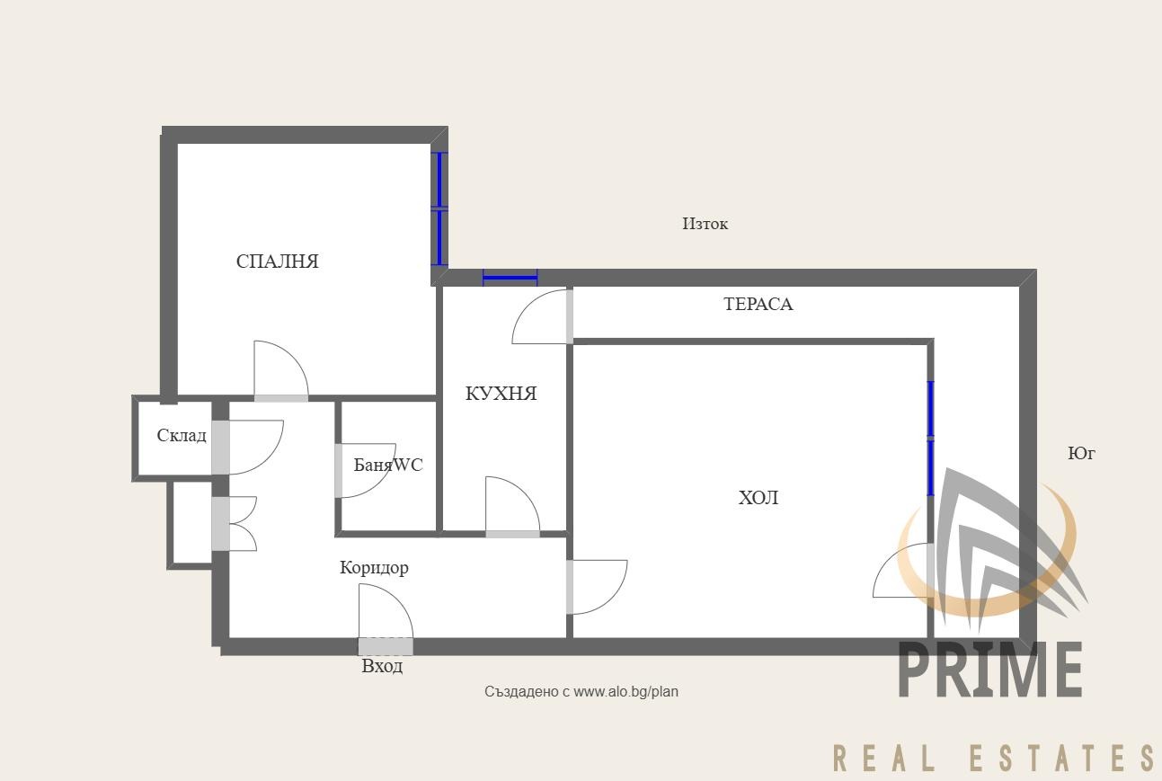 Продава 2-СТАЕН, гр. Бургас, Зорница, снимка 15 - Апартаменти - 55950908