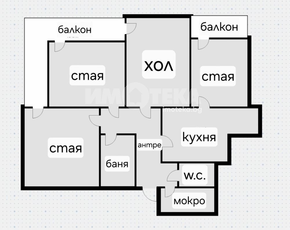 Продава МНОГОСТАЕН, гр. София, Хладилника, снимка 3 - Апартаменти - 56103317
