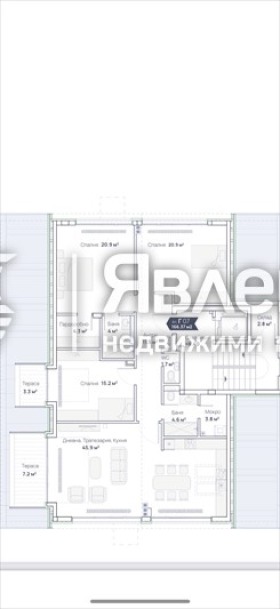 Продава 4-СТАЕН, гр. София, Симеоново, снимка 2 - Aпартаменти - 47515872